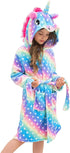 Unicorn Dots Bathrobe bathrobe Little Palace Store